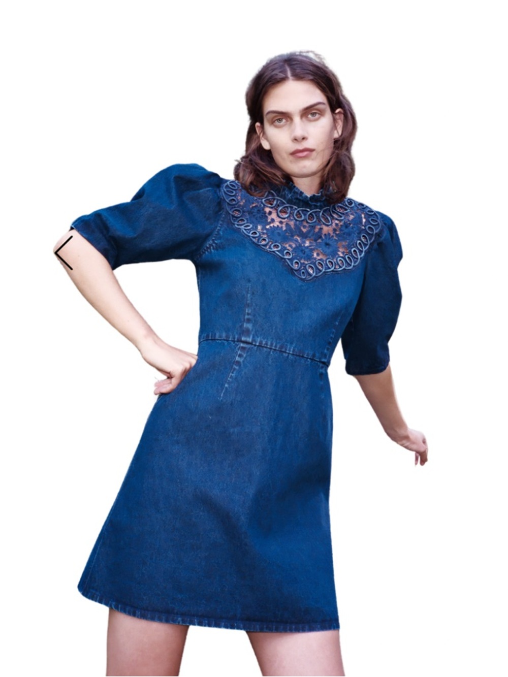 NWT’s 🏷️ SEA NY Sea Olivia Denim Dress 🤍✨🌊